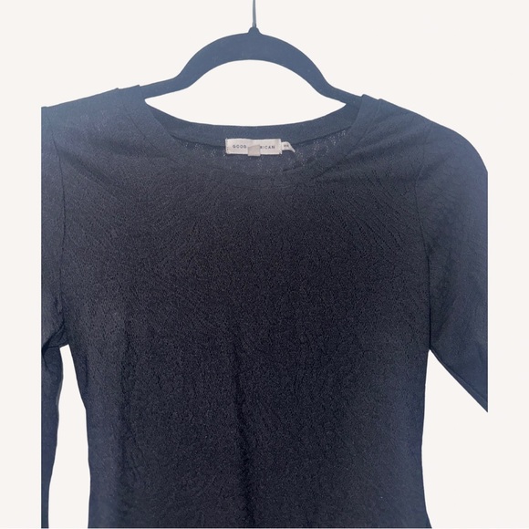 Good American (NWOT) ~ Sheer Lace Fitted Bodysuit - Picture 9 of 9